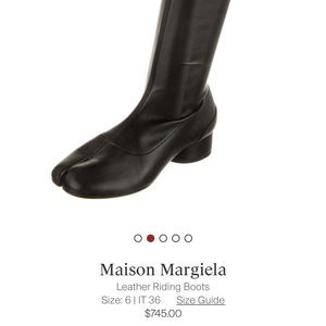 Maison Margiela Tabi Riding Boots